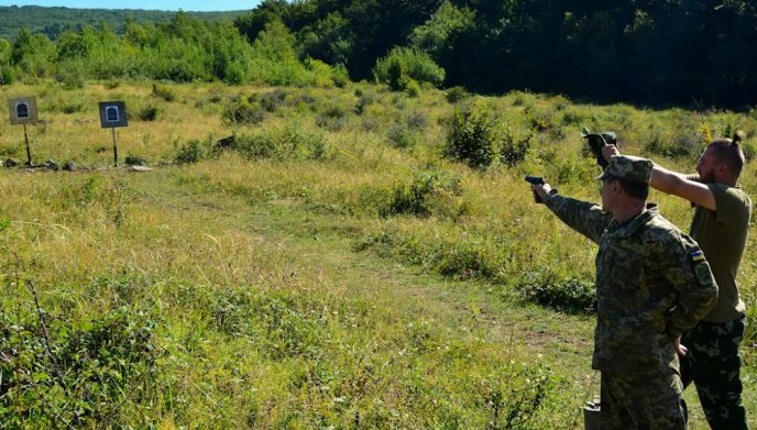 Працівники закарпатських воєнкоматів провели тренування з вогневої підготовки – 05 Працівники закарпатських воєнкоматів провели тренування з вогневої підготовки – 05