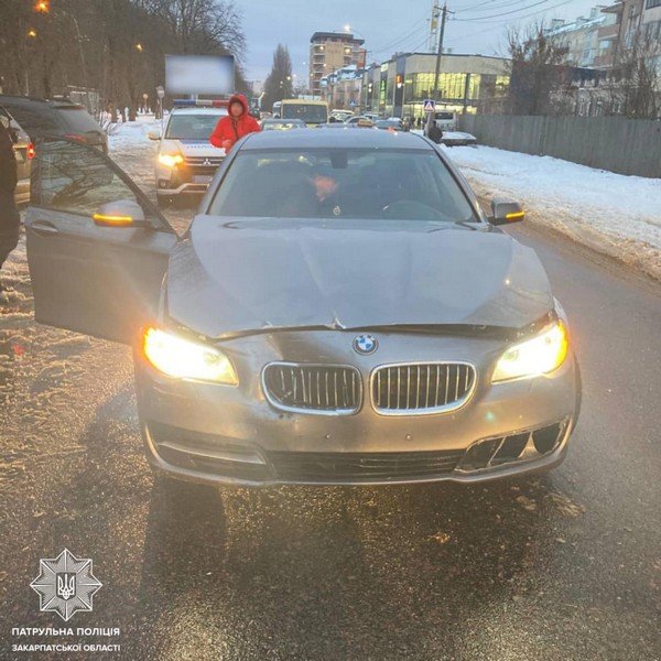 Ввечері в Ужгороді сталась аварія – 02