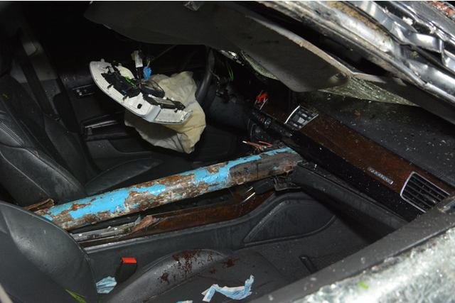 З’явились моторошні фото понівеченого автомобіля, в якому загинув зять нардепа Ланя – 05