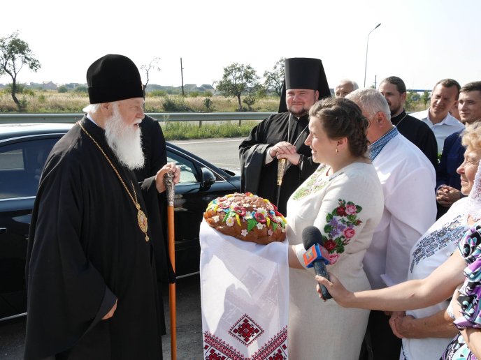 Патріарх Київський і всієї Руси-України Філарет приїхав на Закарпаття – 01