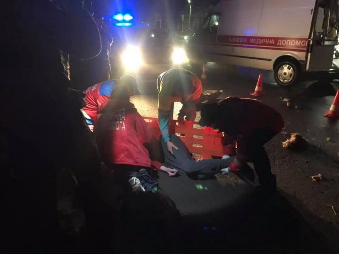 Пізно ввечері в Ужгороді сталася аварія – 01