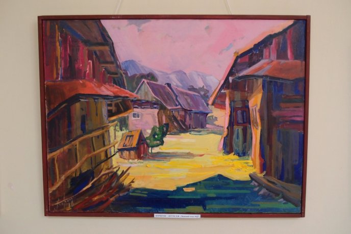 В атріумі Закарпатської ОДА художники краю представили виставку "Зима – 2017" – 12