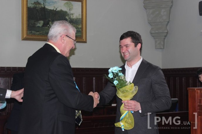 У Мукачеві урочисто відзначили День Соборності України та 70-річчя створення Закарпатської області – 02 У Мукачеві урочисто відзначили День Соборності України та 70-річчя створення Закарпатської області – 02