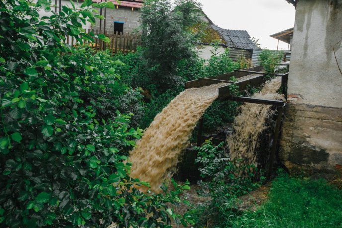 Сильна злива: на Іршавщині підтопило село – 03