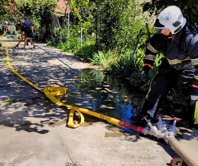 На Закарпатті загорілася будівля, у якій перебувала тварина – 05