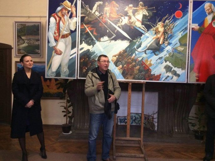 У Мукачеві відкрили виставку Івана Баранова – 04