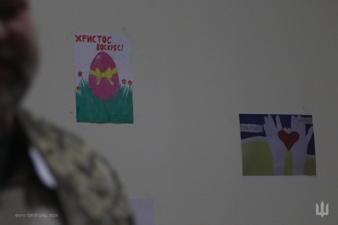 Воїни 128-ї бригади показали, як відзначали Пасху на фронті – 03