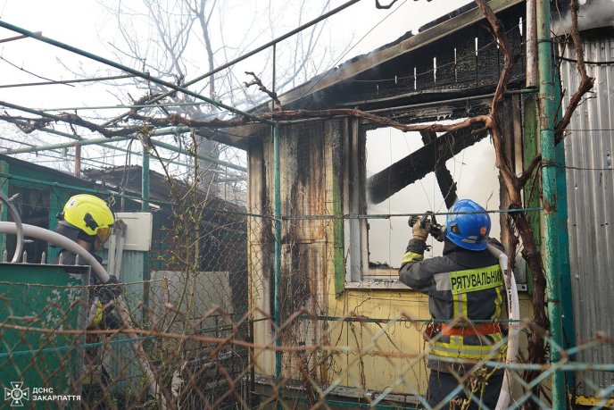 Пожежа в Оноківцях
