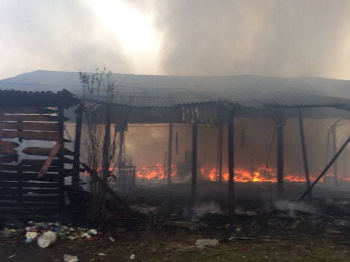 Рятувальники опублікували фото з місця масштабної пожежі у Виноградові – 05