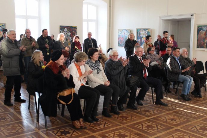 В Ужгороді відкрилась виставка картин Федіра Манайла та подружжя Бровді – 10