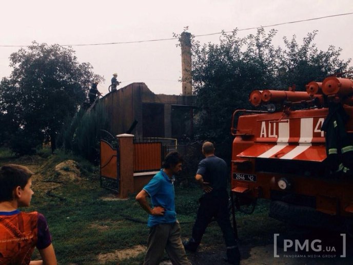 У селі Серне, що на Мукачівщині, горів житловий будинок – 01