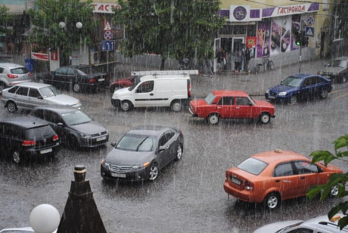 Мукачевом пронісся сильний град (ФОТО) – 03