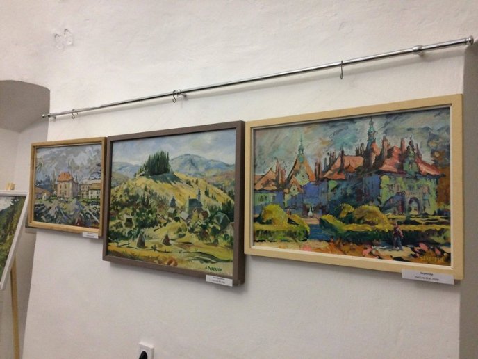 У "Паланку" відкрили виставку відомого закарпатського художника – 01 У "Паланку" відкрили виставку відомого закарпатського художника – 01