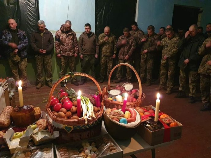 Як 128 бригада відзначала Великдень: опубліковано фото – 09