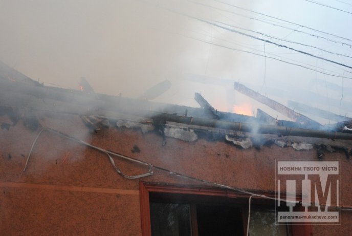 Деталі пожежі, що сталась неподалік мукачівського замку (ФОТО, ВІДЕО) – 04