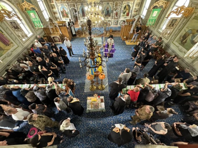 На Закарпатті попрощалися із полеглим на війні Дмитром Чендеєм – 04