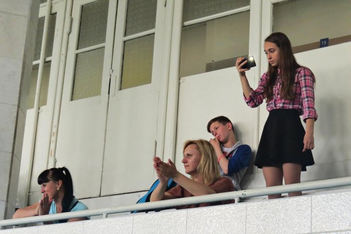 В Ужгород на Міжнародний турнір з плавання "Квітуча сакура" приїхав спортсмен з Монголії – 14