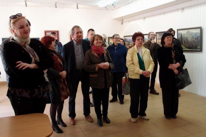 В Ужгороді представили добірку акварельних робіт українських та словацьких художників – 01