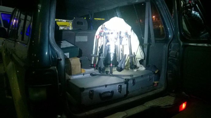 Ужгородські патрульні затримали позашляховик з безпілотником – 02