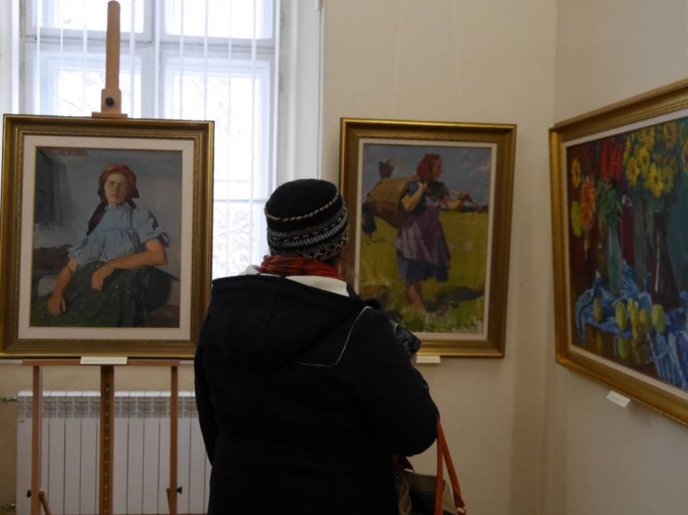 В Ужгороді відкрили виставку полотен Гаврила Глюка – 08