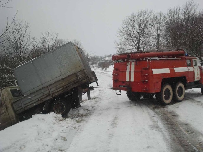 На автошляхах Закарпаття рятувальники допомагали буксирувати автомобілі – 01 На автошляхах Закарпаття рятувальники допомагали буксирувати автомобілі – 01