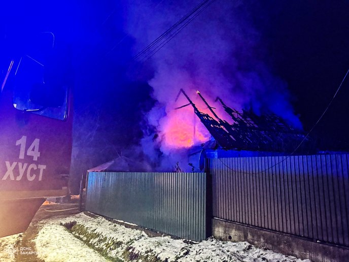 В одному з районів вночі гасили дві пожежі – 02