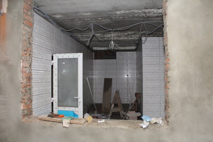 У Мукачеві триває будівництво нових приміщень для НВК «Гармонії» – 08