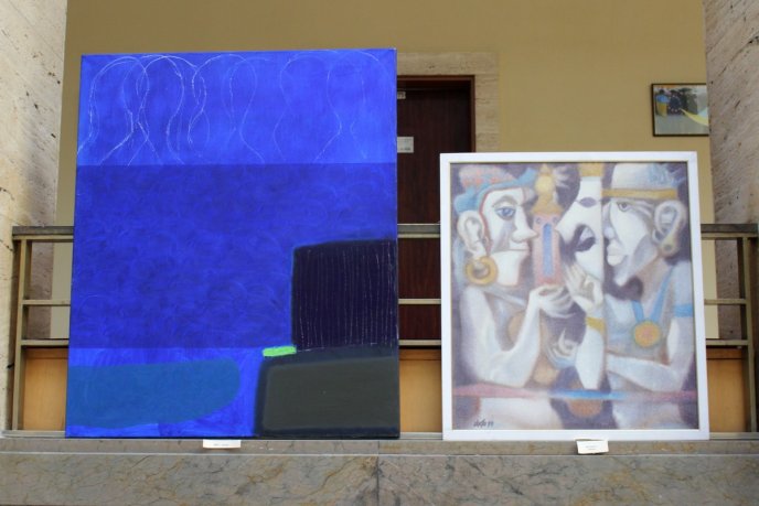 У приміщенні Закарпатської ОДА художники краю представили найкращі роботи – 08