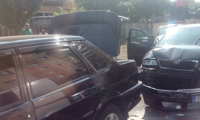 Через масштабну ДТП у Мукачеві утворився затор – 04