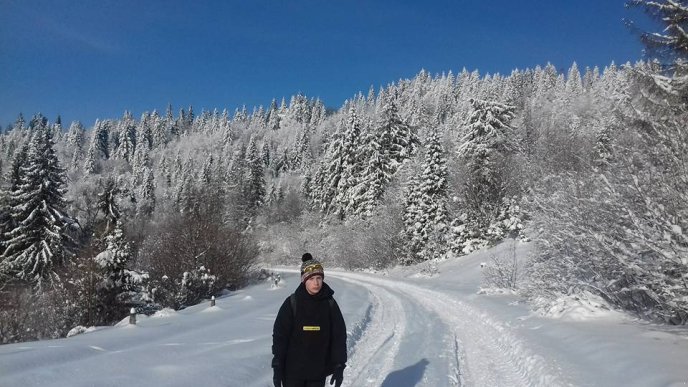 Мукачівець Андрій Закутний, який хворий на гемофілію, пішки та на лижах подолав Верецький та Тухольський перевали – 01 Мукачівець Андрій Закутний, який хворий на гемофілію, пішки та на лижах подолав Верецький та Тухольський перевали – 01