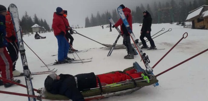 Гірські рятувальники відпрацьовували навички роботи на схилах гори Гимба – 02