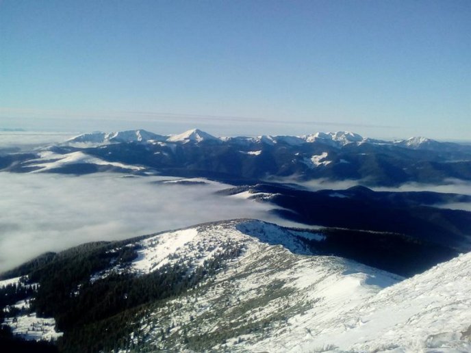 На горі Піп Іван панує справжня зимова казка – 01 На горі Піп Іван панує справжня зимова казка – 01