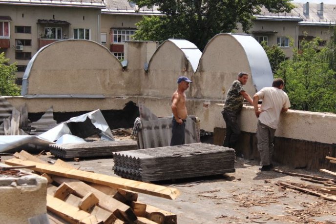 У Мукачеві розпочалась реконструкція ЗОШ №8 – 04