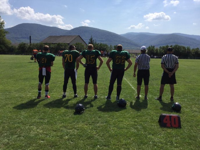 У Перечині ужгородські "Лісоруби" програли київським "Бульдогам" – 11