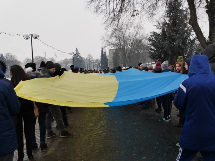 Ужгородці відзначили День Соборності України – 07