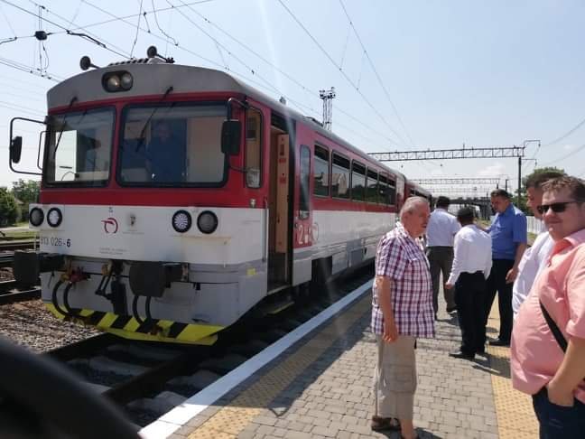 Поїзд "Кошице – Мукачево" здійснив свій перший рейс – 04