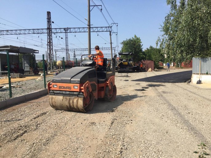 У Мукачеві проводять благоустрій на одній із вулиць міста – 05