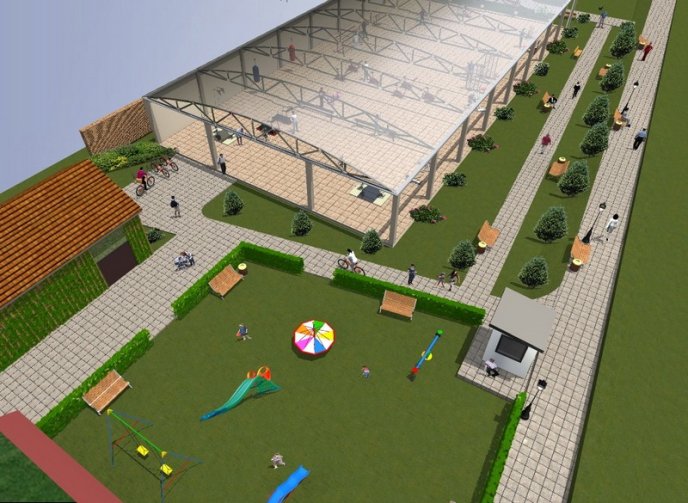 Мукачівцям показали, як виглядатимуть мультиспортивні майданчики у сквері-парку на Валенберга – 06