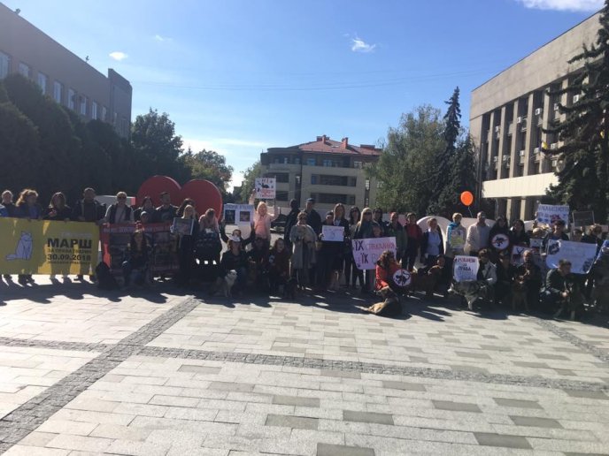 В Ужгороді відбувся марш за права тварин – 10