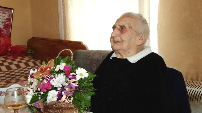 Найстаріша жителька Берегівщини Гізела Сейчі відсвяткувала 103-й день народження – 02