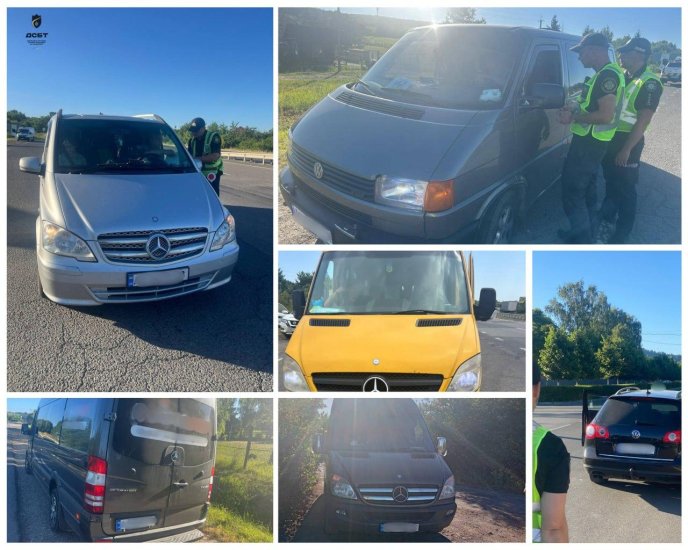 Сьогодні починаються рейди на дорогах: кого перевірятимуть до 10 серпня – 01 Фото Укртрансбезпеки під час відпрацюванню заходів з виявлення нелегальних перевізників