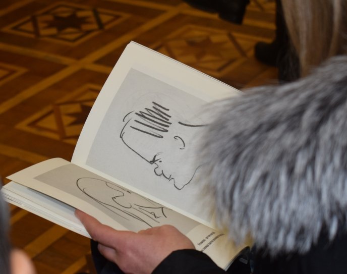 В Ужгороді презентували альбом «Адальберт Ерделі. Шаржі» – 10