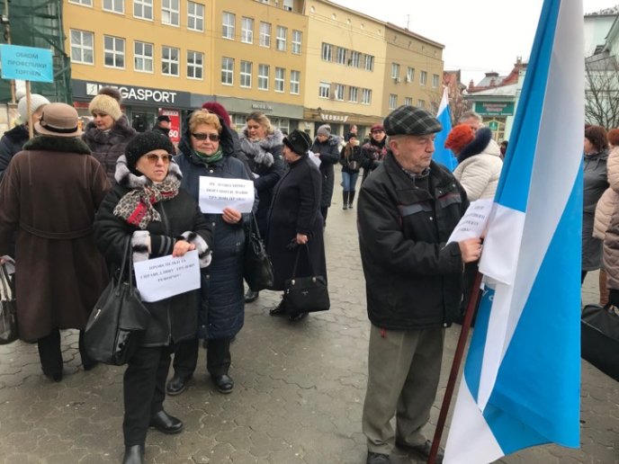 У центрі Ужгорода проходить акція протесту – 03