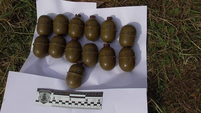 На Міжгірщині у чоловіка виявили цілий арсенал зброї  – 05