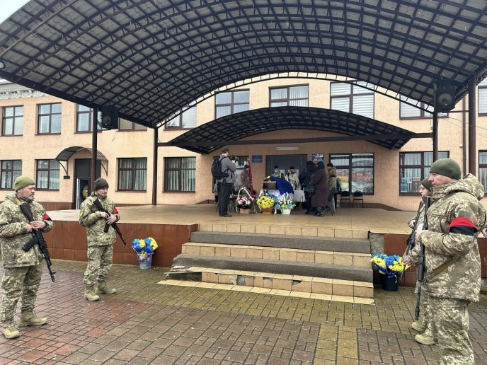 Похорон Павла Миколайовича Гринька