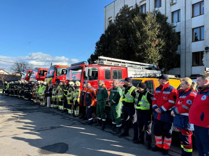 У Мукачівському державному університеті відбулися пожежно-тактичні навчання – 01