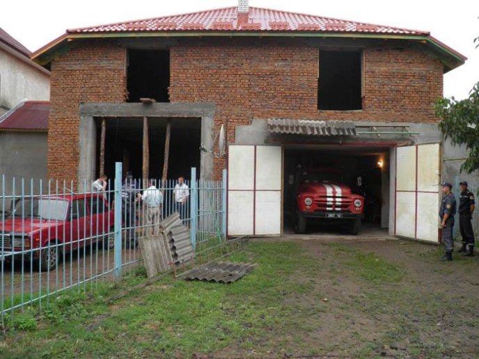 На Ужгородщині реконструюють будівлю пожежно-рятувального поста – 01