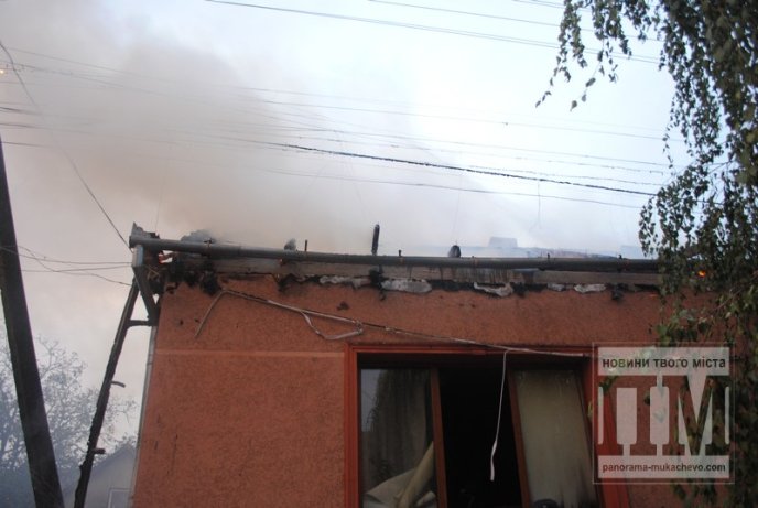 Деталі пожежі, що сталась неподалік мукачівського замку (ФОТО, ВІДЕО) – 02
