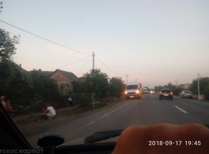 Сьогодні ввечері сталася аварія – 01