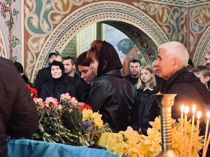 У Мукачеві поховали військового 128-ої бригади – 01